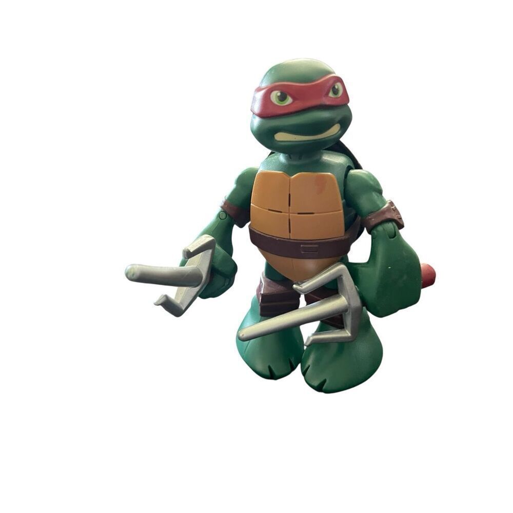 Viacom TMNT Raphael Teenage Mutant Ninja Turtles Talking Action Figure
